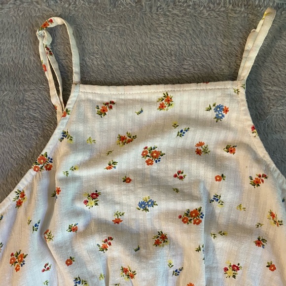 American Eagle Floral Cotton/Linen Dress Size XS - Picture 3 of 6